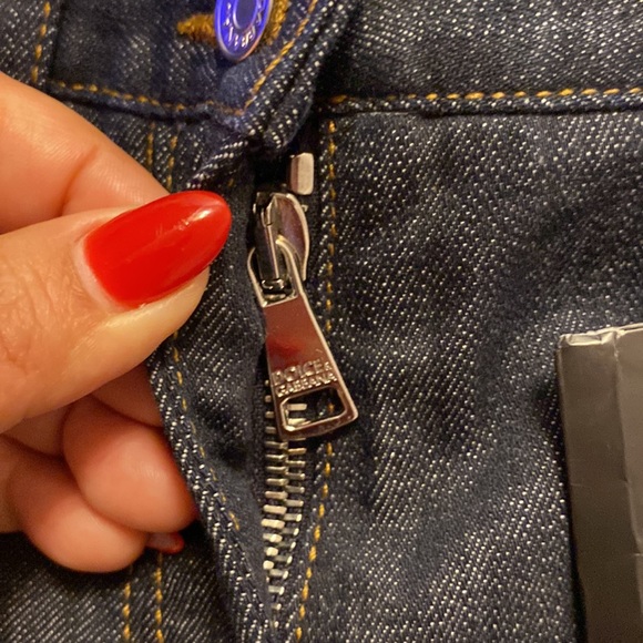 Dolce & Gabbana dark denim jeans, women’s size 40EU, NWT, $200 - Picture 8 of 11